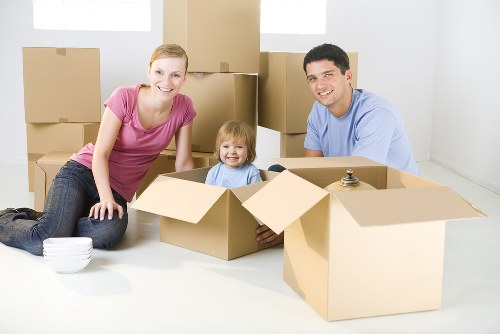 Local movers handling a house move in Dulwich