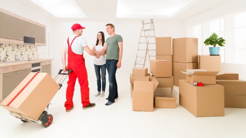 Recycling and transfer station handling for household materials