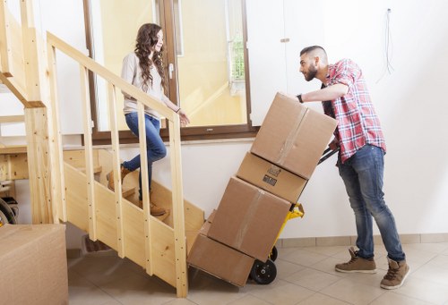 Furniture protection and transport during a local house move