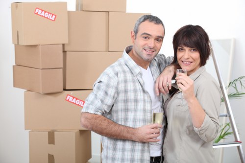 Packing and loading services for a Dulwich relocation